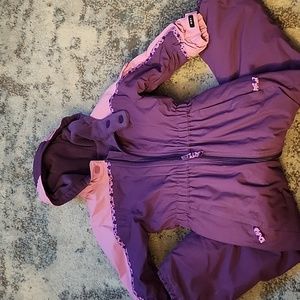 Girls 4T REI purple snowsuit